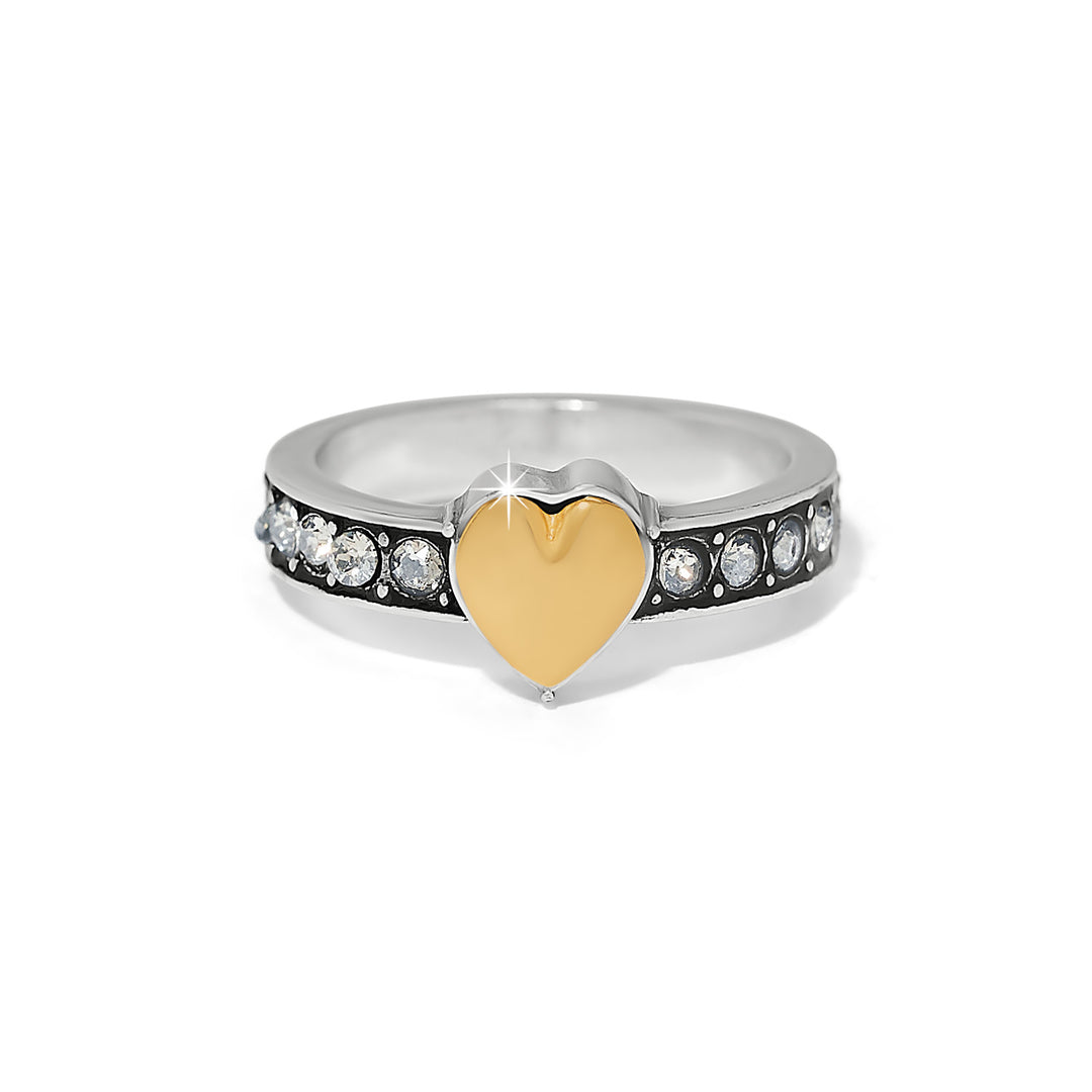 Brighton Mystery Of Love Heart Ring-Rings-Brighton-Market Street Nest, Fashionable Clothing, Shoes and Home Décor Located in Mabank, TX
