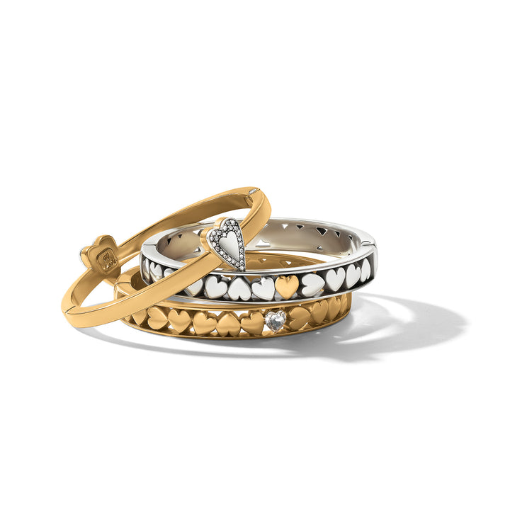 Brighton Mystery of Love Heart Hinged Bangle-Jewelry-Brighton-Market Street Nest, Fashionable Clothing, Shoes and Home Décor Located in Mabank, TX