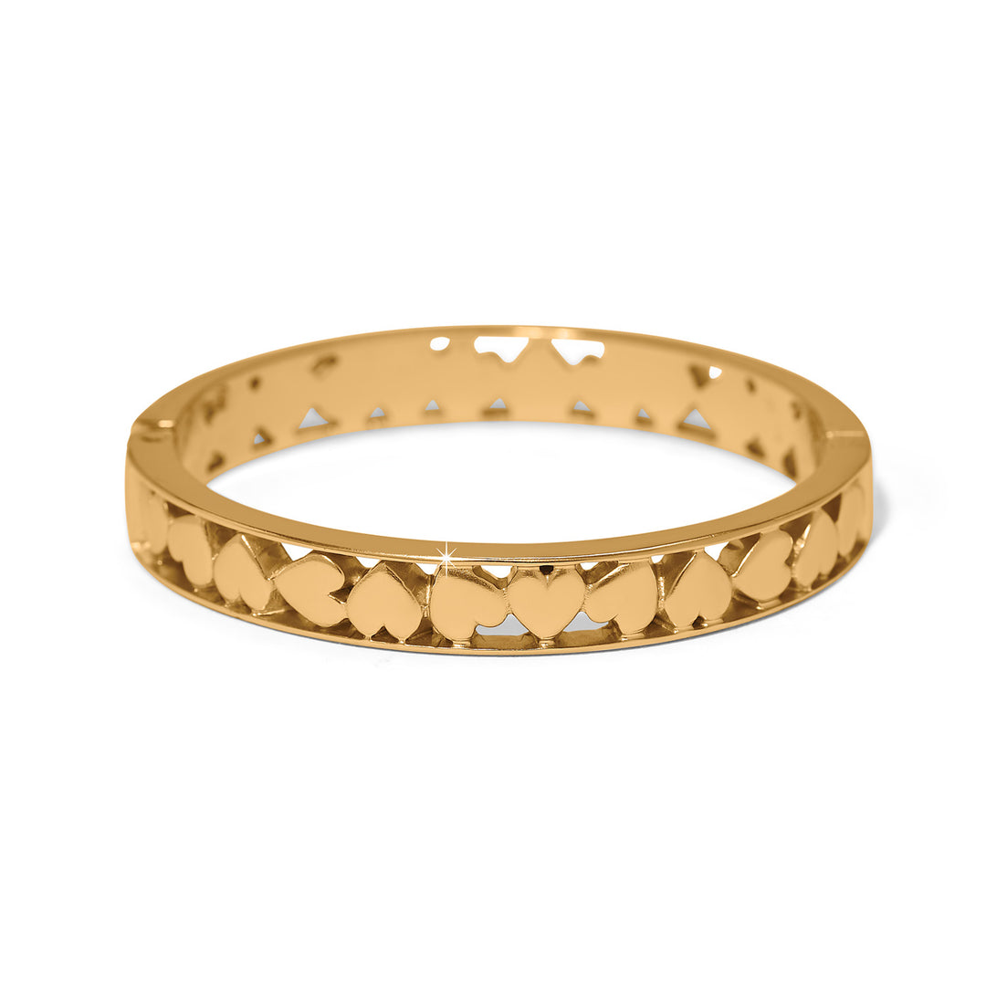 Brighton Mystery of Love Heart Hinged Bangle-Jewelry-Brighton-Market Street Nest, Fashionable Clothing, Shoes and Home Décor Located in Mabank, TX