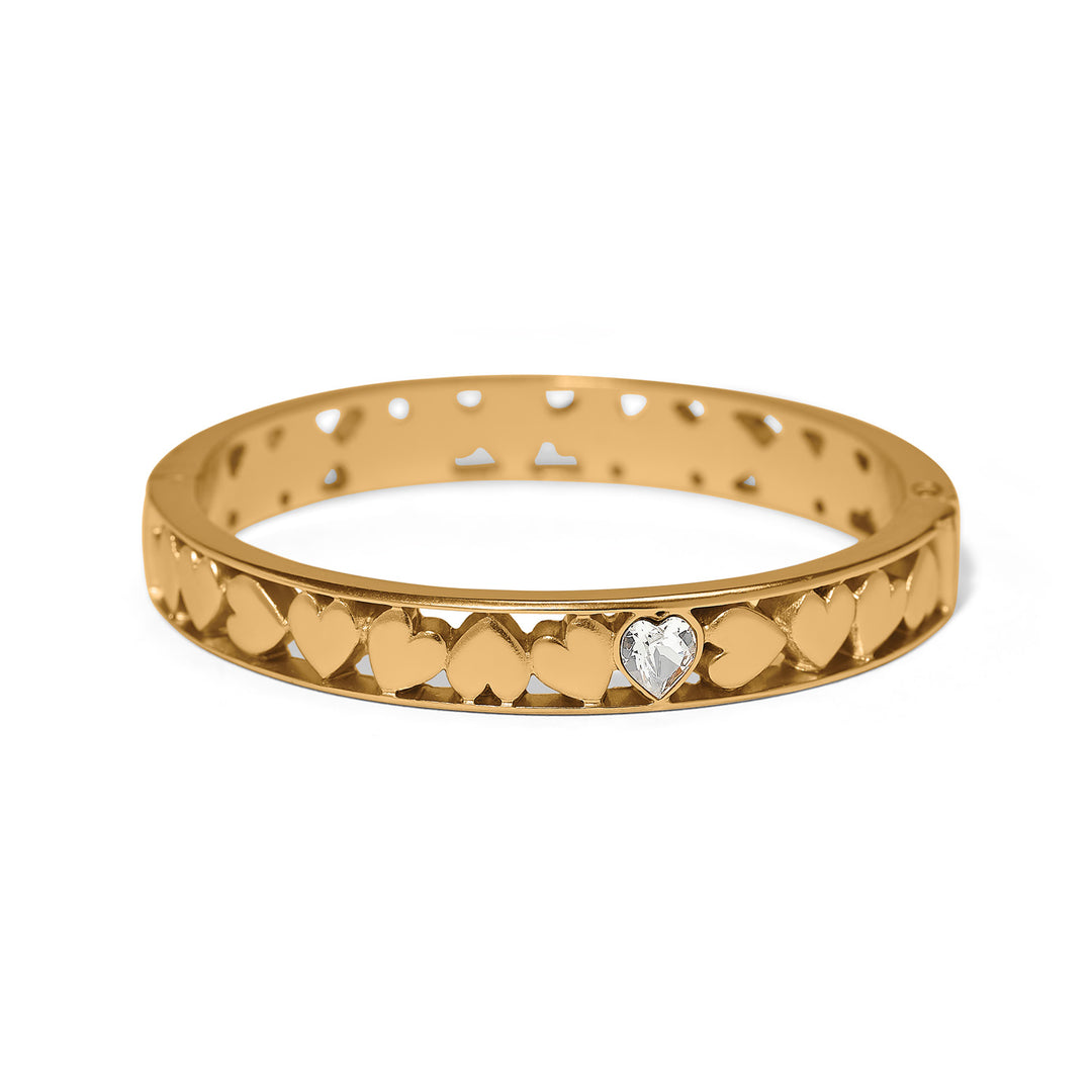 Brighton Mystery of Love Heart Hinged Bangle-Jewelry-Brighton-Market Street Nest, Fashionable Clothing, Shoes and Home Décor Located in Mabank, TX