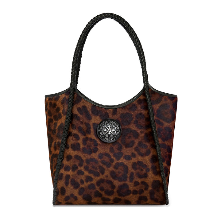 Brighton Noa Leopard Large Tote-07-Handbags-Brighton-Market Street Nest, Fashionable Clothing, Shoes and Home Décor Located in Mabank, TX