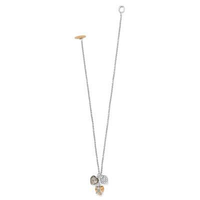 Brighton One Heart Toggle Necklace-Necklaces-Brighton-Market Street Nest, Fashionable Clothing, Shoes and Home Décor Located in Mabank, TX