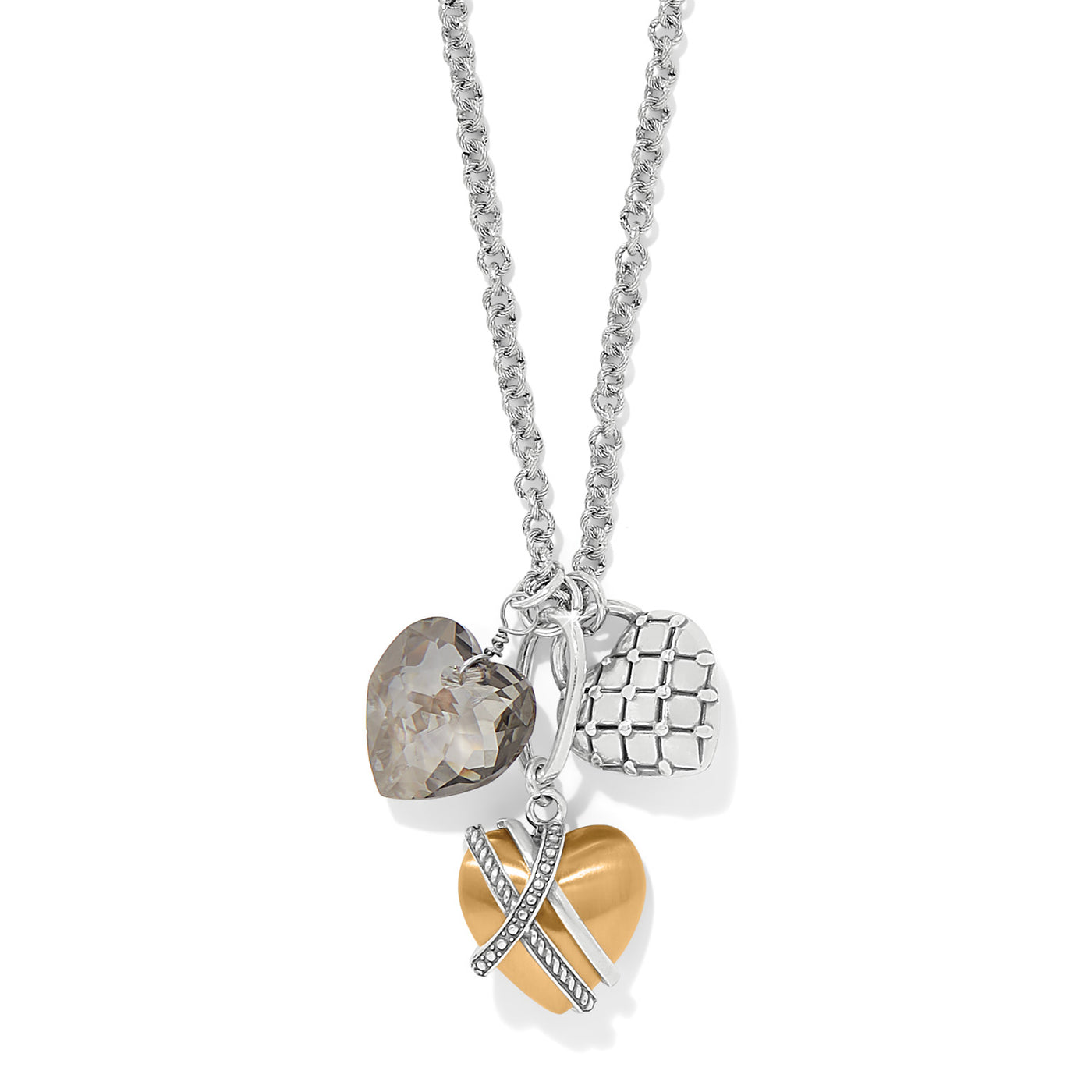 Brighton One Heart Toggle Necklace-Necklaces-Brighton-Market Street Nest, Fashionable Clothing, Shoes and Home Décor Located in Mabank, TX