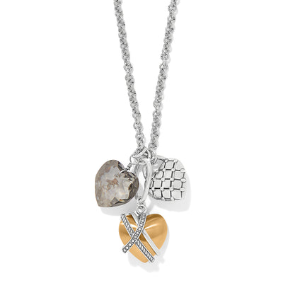 Brighton One Heart Toggle Necklace-Necklaces-Brighton-Market Street Nest, Fashionable Clothing, Shoes and Home Décor Located in Mabank, TX