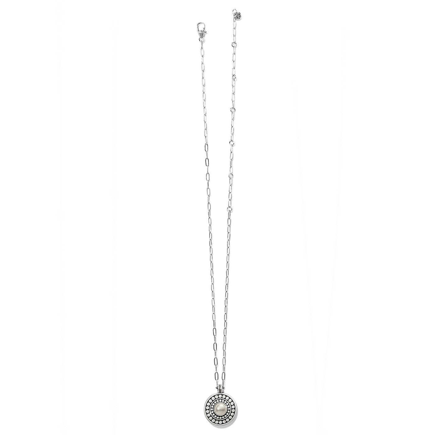 Brighton Pebble Dot Pearl Reversible Necklace-Necklaces-Brighton-Market Street Nest, Fashionable Clothing, Shoes and Home Décor Located in Mabank, TX