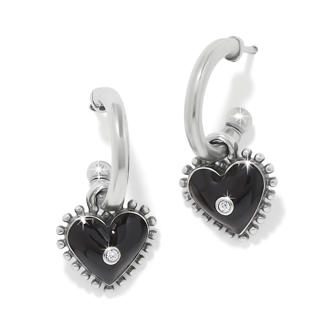 Brighton Pretty Tough Amour Heart Post Drop Earrings-01-Jewelry-Brighton-Market Street Nest, Fashionable Clothing, Shoes and Home Décor Located in Mabank, TX