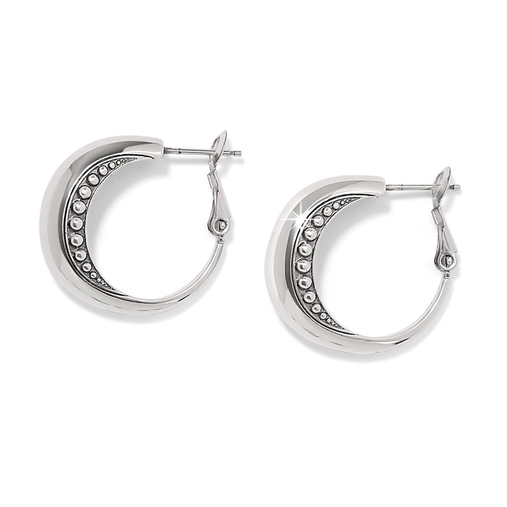 Brighton Pretty Tough Arch Hoop Earrings-Earrings-Brighton-Market Street Nest, Fashionable Clothing, Shoes and Home Décor Located in Mabank, TX