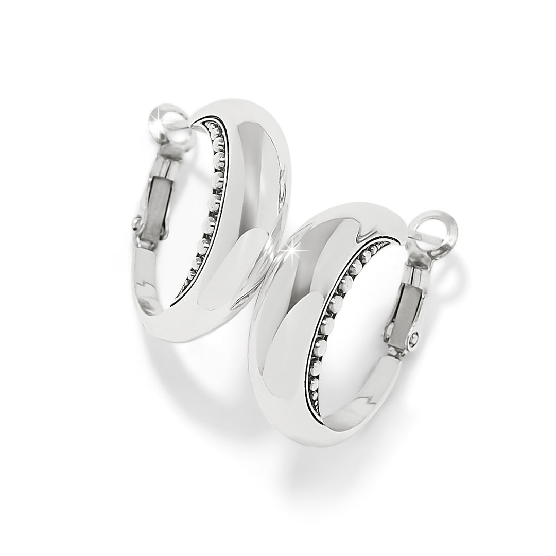 Brighton Pretty Tough Arch Hoop Earrings-Earrings-Brighton-Market Street Nest, Fashionable Clothing, Shoes and Home Décor Located in Mabank, TX