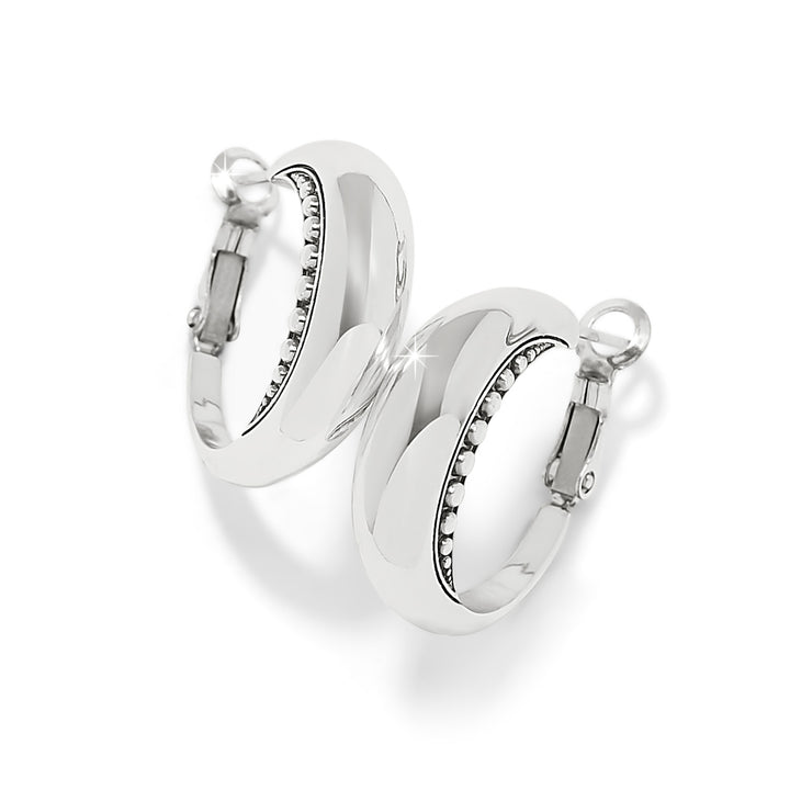 Brighton Pretty Tough Arch Hoop Earrings-Earrings-Brighton-Market Street Nest, Fashionable Clothing, Shoes and Home Décor Located in Mabank, TX