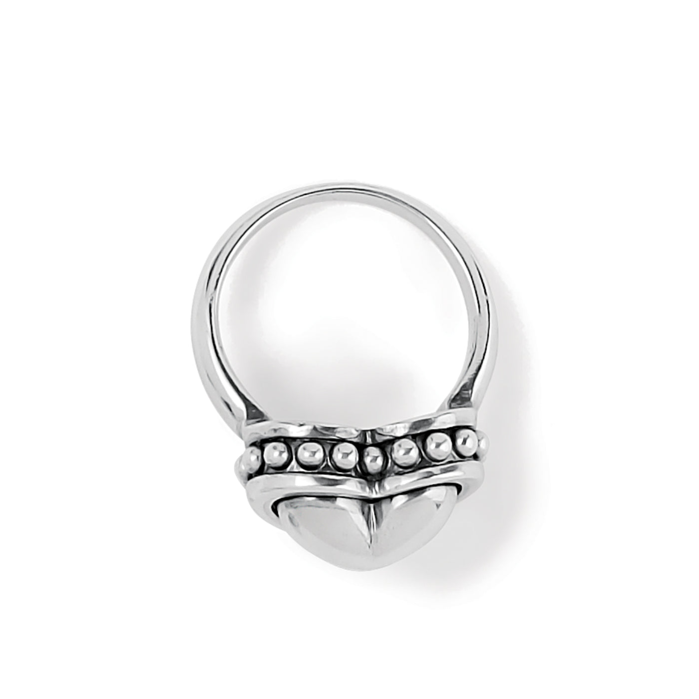Brighton Pretty Tough Bold Heart Ring-Rings-Brighton-Market Street Nest, Fashionable Clothing, Shoes and Home Décor Located in Mabank, TX