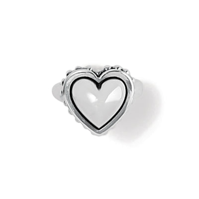 Brighton Pretty Tough Bold Heart Ring-Rings-Brighton-Market Street Nest, Fashionable Clothing, Shoes and Home Décor Located in Mabank, TX