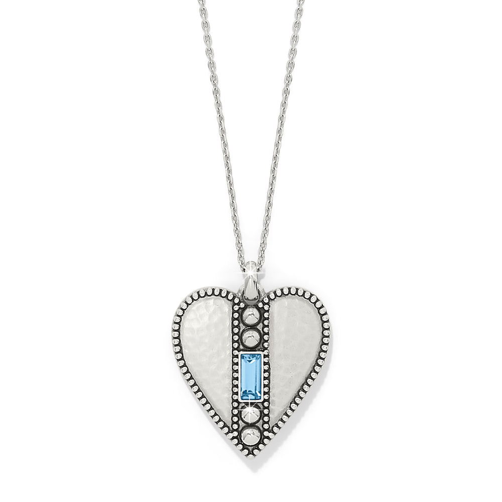 Brighton Pretty Tough Gem Heart Necklace-Necklaces-Brighton-Market Street Nest, Fashionable Clothing, Shoes and Home Décor Located in Mabank, TX