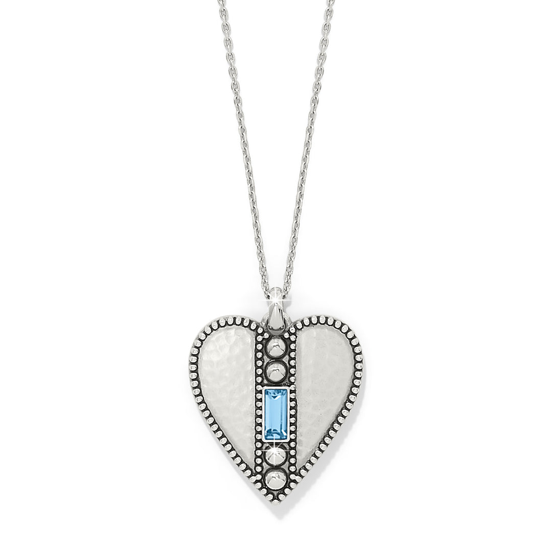 Brighton Pretty Tough Gem Heart Necklace-Necklaces-Brighton-Market Street Nest, Fashionable Clothing, Shoes and Home Décor Located in Mabank, TX