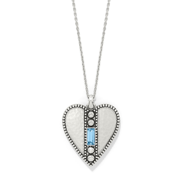 Brighton Pretty Tough Gem Heart Necklace-Necklaces-Brighton-Market Street Nest, Fashionable Clothing, Shoes and Home Décor Located in Mabank, TX
