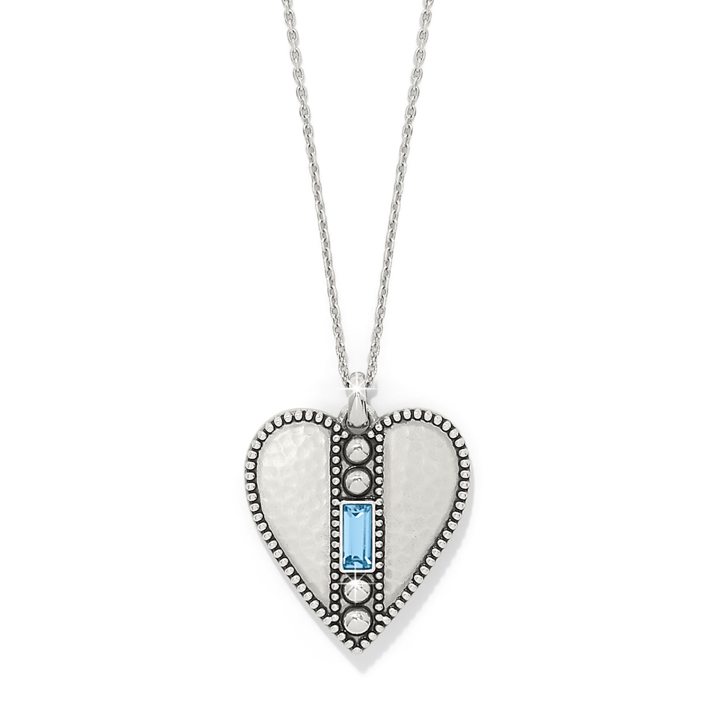 Brighton Pretty Tough Gem Heart Necklace-Necklaces-Brighton-Market Street Nest, Fashionable Clothing, Shoes and Home Décor Located in Mabank, TX