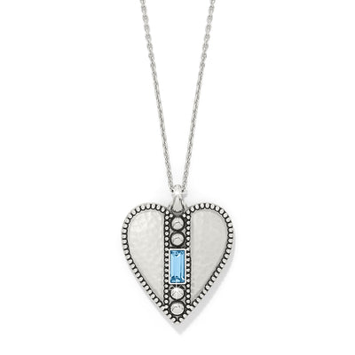 Brighton Pretty Tough Gem Heart Necklace-Necklaces-Brighton-Market Street Nest, Fashionable Clothing, Shoes and Home Décor Located in Mabank, TX