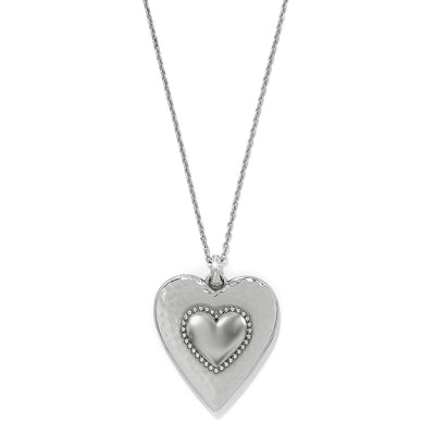 Brighton Pretty Tough Gem Heart Necklace-Necklaces-Brighton-Market Street Nest, Fashionable Clothing, Shoes and Home Décor Located in Mabank, TX