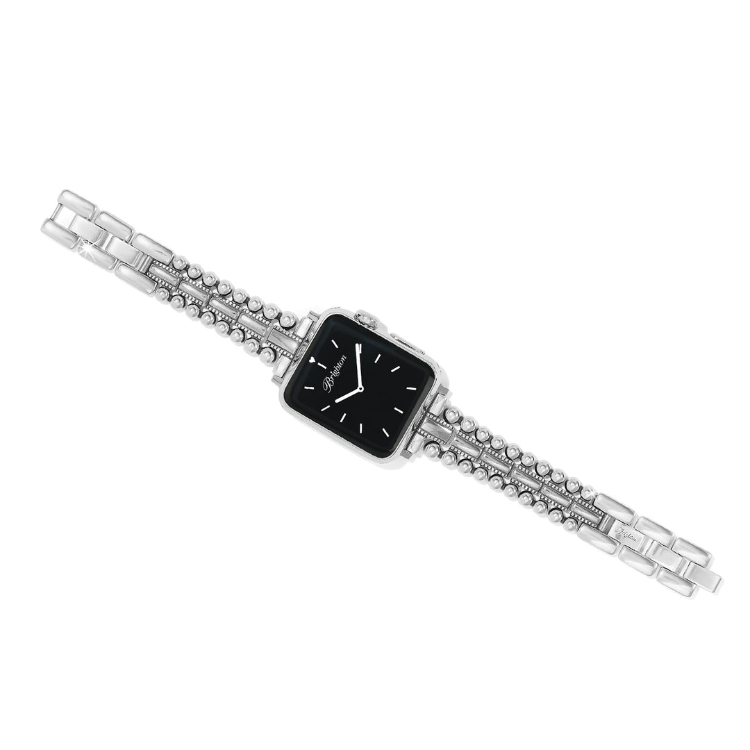 Brighton Pretty Tough Silver Watch Band-Bracelet Watches-Brighton-Market Street Nest, Fashionable Clothing, Shoes and Home Décor Located in Mabank, TX