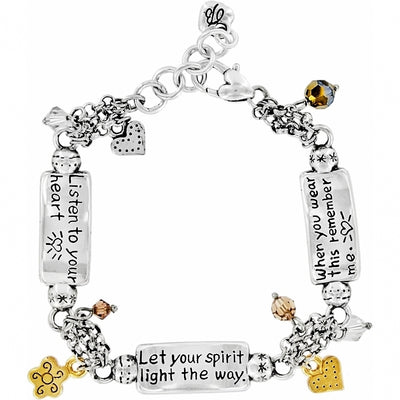 Brighton Remember Your Heart Bracelet-Bracelets-Brighton-Market Street Nest, Fashionable Clothing, Shoes and Home Décor Located in Mabank, TX