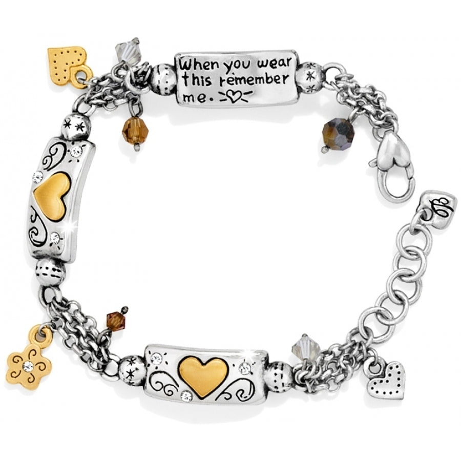 Brighton Remember Your Heart Bracelet-Bracelets-Brighton-Market Street Nest, Fashionable Clothing, Shoes and Home Décor Located in Mabank, TX