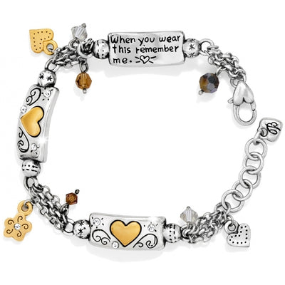 Brighton Remember Your Heart Bracelet-Bracelets-Brighton-Market Street Nest, Fashionable Clothing, Shoes and Home Décor Located in Mabank, TX