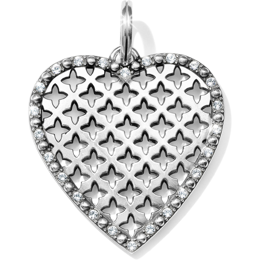 Brighton Trellis Heart Amulet-01-Jewelry-Brighton-Market Street Nest, Fashionable Clothing, Shoes and Home Décor Located in Mabank, TX
