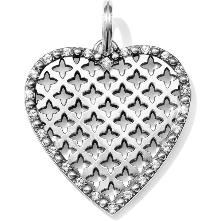 Brighton Trellis Heart Amulet-01-Jewelry-Brighton-Market Street Nest, Fashionable Clothing, Shoes and Home Décor Located in Mabank, TX