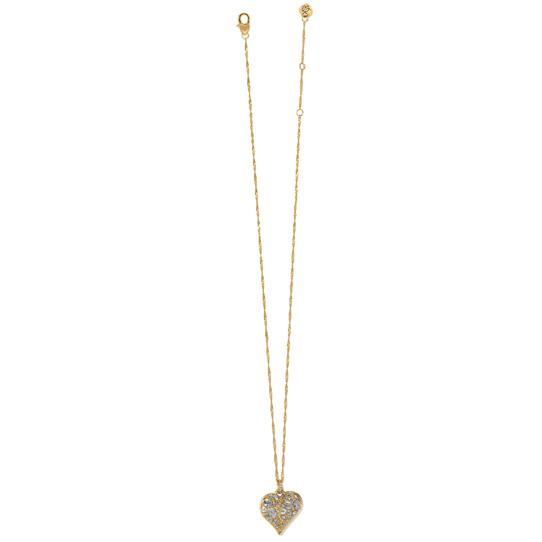 Trust Your Journey Heart Necklace-Necklaces-Brighton-Market Street Nest, Fashionable Clothing, Shoes and Home Décor Located in Mabank, TX