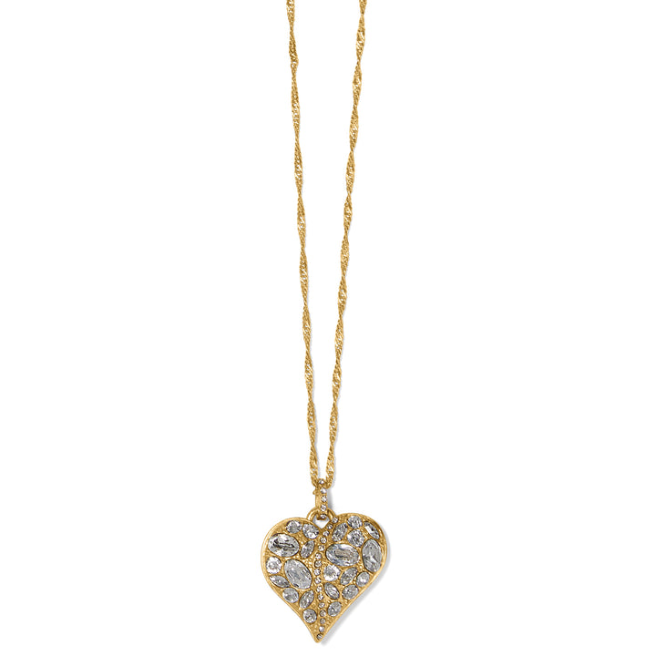 Trust Your Journey Heart Necklace-Necklaces-Brighton-Market Street Nest, Fashionable Clothing, Shoes and Home Décor Located in Mabank, TX