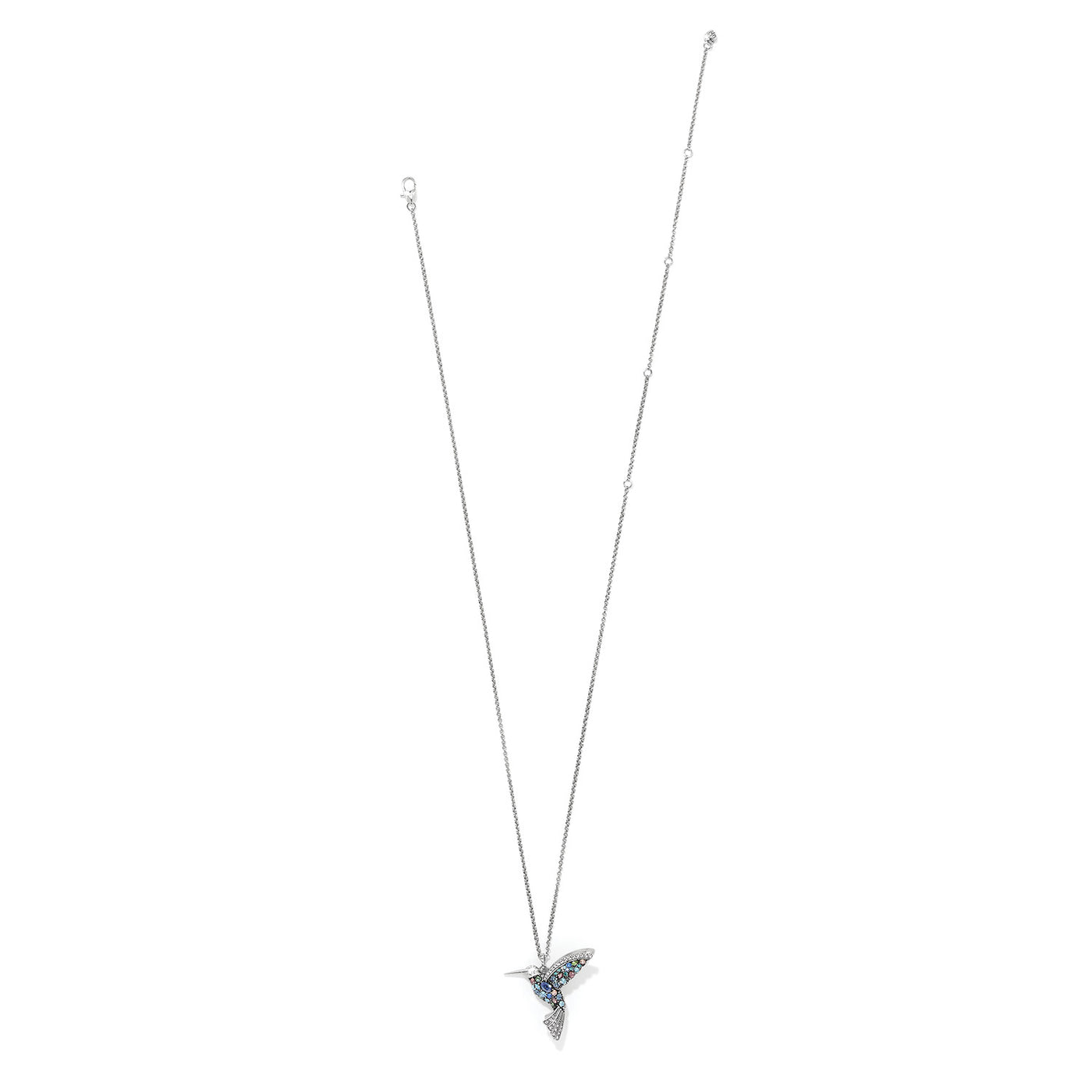 Brighton Trust Your Journey Hummingbird Necklace-Necklaces-Brighton-Market Street Nest, Fashionable Clothing, Shoes and Home Décor Located in Mabank, TX
