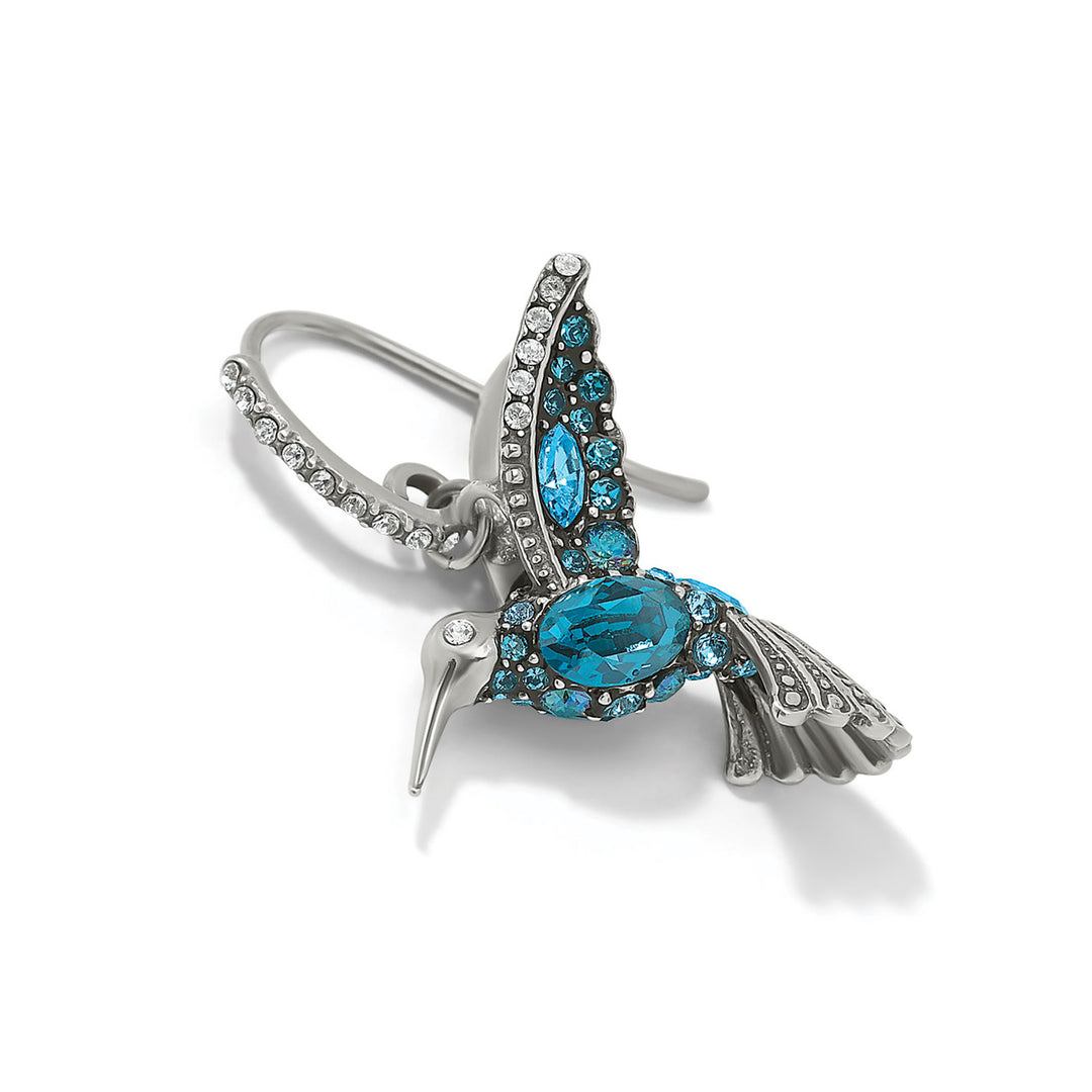 Brighton Trust Your Journey Petite Hummingbird French Wire Earrings-01-Jewelry-Brighton-Market Street Nest, Fashionable Clothing, Shoes and Home Décor Located in Mabank, TX