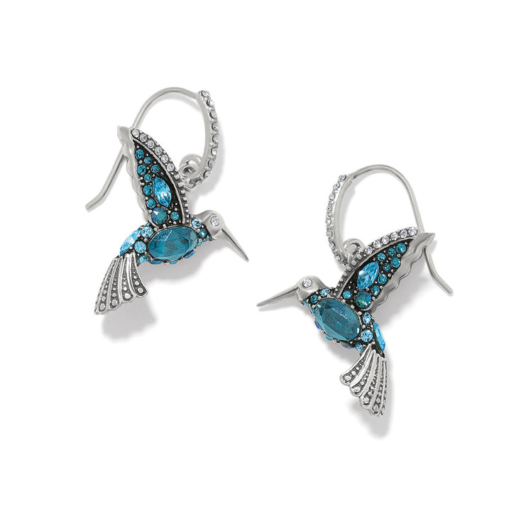 Brighton Trust Your Journey Petite Hummingbird French Wire Earrings-01-Jewelry-Brighton-Market Street Nest, Fashionable Clothing, Shoes and Home Décor Located in Mabank, TX