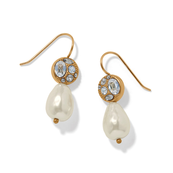 Brighton Trust Your Journey Petite Pearl French Wire Earrings-01-Jewelry-Brighton-Market Street Nest, Fashionable Clothing, Shoes and Home Décor Located in Mabank, TX
