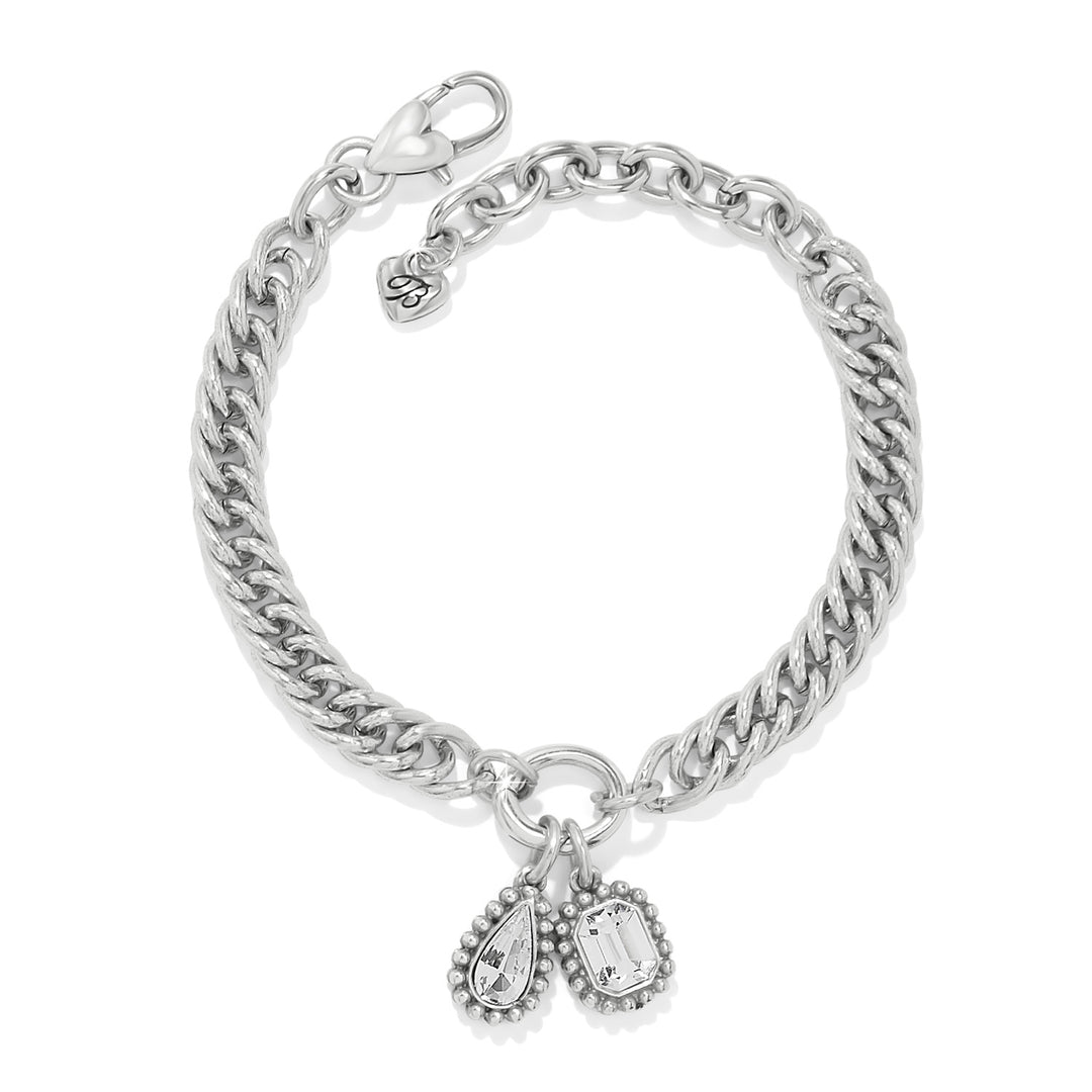 Brighton Twinkle Luxe Charm Link Bracelet-Bracelets-Brighton-Market Street Nest, Fashionable Clothing, Shoes and Home Décor Located in Mabank, TX