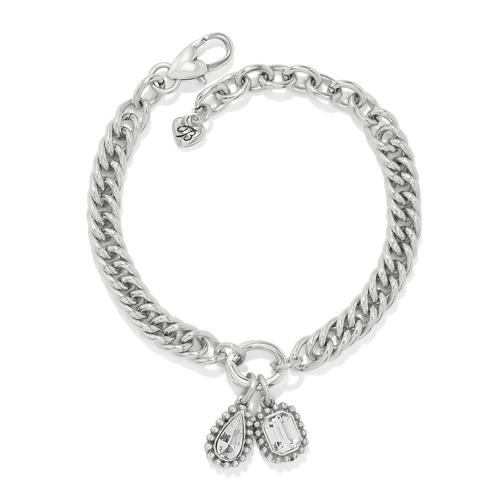Brighton Twinkle Luxe Charm Link Bracelet-Bracelets-Brighton-Market Street Nest, Fashionable Clothing, Shoes and Home Décor Located in Mabank, TX