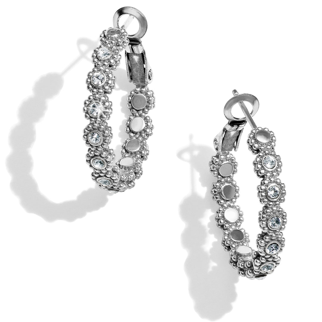 Brighton Twinkle Splendor Small Hoop Earrings-01-Jewelry-Brighton-Market Street Nest, Fashionable Clothing, Shoes and Home Décor Located in Mabank, TX