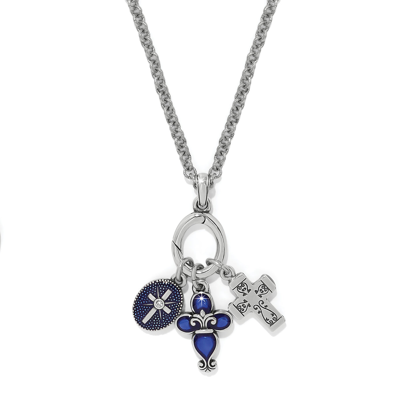 Brighton Unity Cross Necklace-Necklaces-Brighton-Market Street Nest, Fashionable Clothing, Shoes and Home Décor Located in Mabank, TX