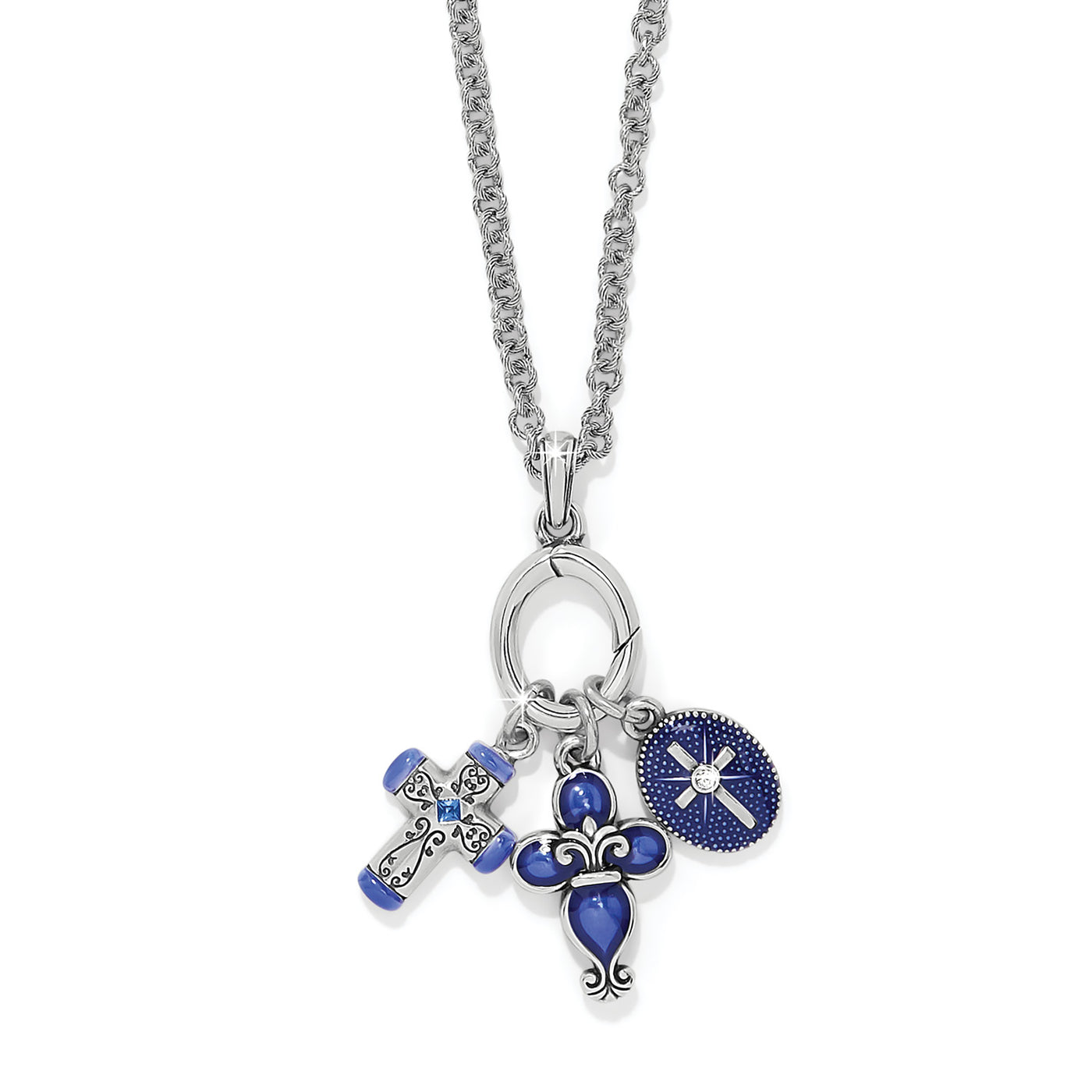 Brighton Unity Cross Necklace-Necklaces-Brighton-Market Street Nest, Fashionable Clothing, Shoes and Home Décor Located in Mabank, TX