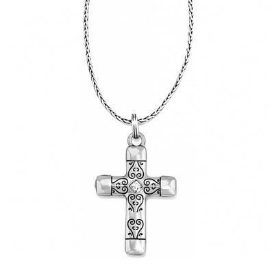 Brighton Venezia Cross Reversible Necklace-Necklaces-Brighton-Market Street Nest, Fashionable Clothing, Shoes and Home Décor Located in Mabank, TX