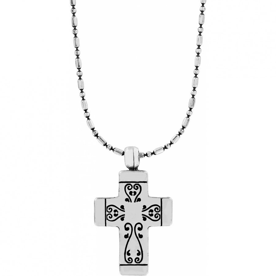 Venezia Petite Cross Necklace-Necklaces-Brighton-Market Street Nest, Fashionable Clothing, Shoes and Home Décor Located in Mabank, TX