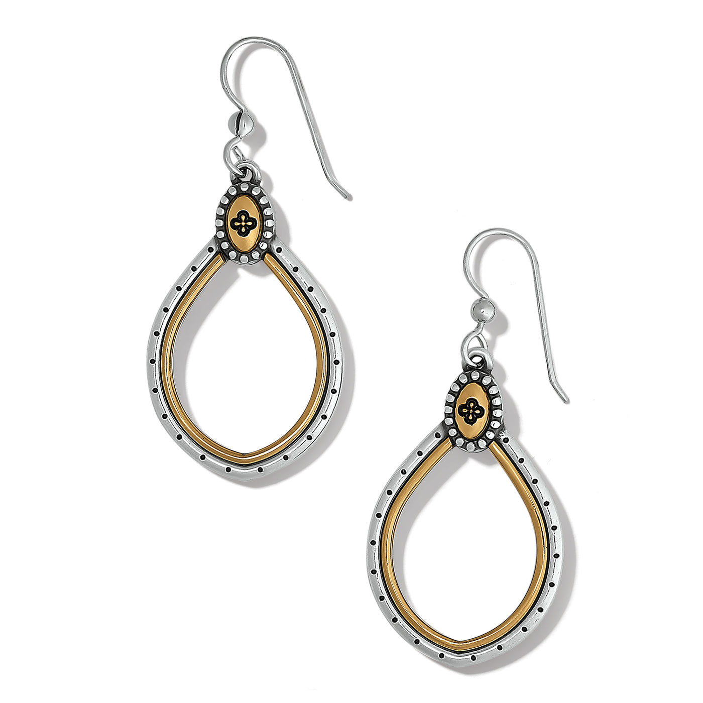 Brighton Venezia Teardrop French Wire Earrings-Earrings-Brighton-Market Street Nest, Fashionable Clothing, Shoes and Home Décor Located in Mabank, TX