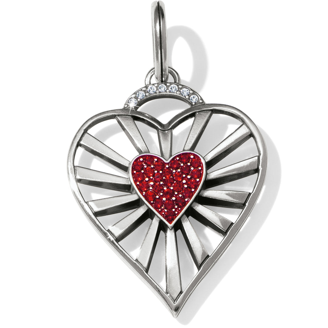 Brighton Vibrant Heart Amulet-01-Jewelry-Brighton-Market Street Nest, Fashionable Clothing, Shoes and Home Décor Located in Mabank, TX