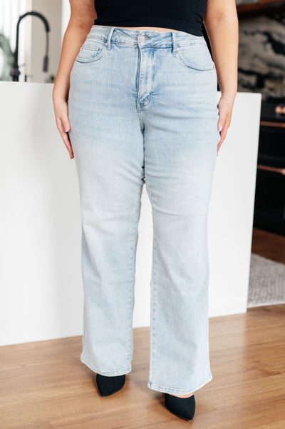 Brooke High Rise Control Top Vintage Wash Straight Jeans-Denim-Ave Shops-Market Street Nest, Fashionable Clothing, Shoes and Home Décor Located in Mabank, TX