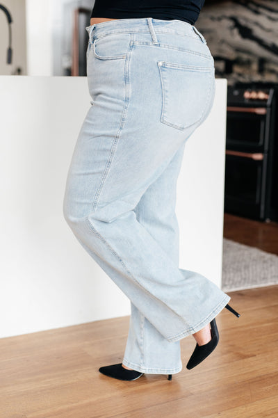 Brooke High Rise Control Top Vintage Wash Straight Jeans-Denim-Ave Shops-Market Street Nest, Fashionable Clothing, Shoes and Home Décor Located in Mabank, TX