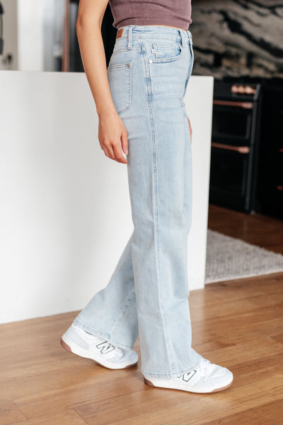 Brooke High Rise Control Top Vintage Wash Straight Jeans-Denim-Ave Shops-Market Street Nest, Fashionable Clothing, Shoes and Home Décor Located in Mabank, TX