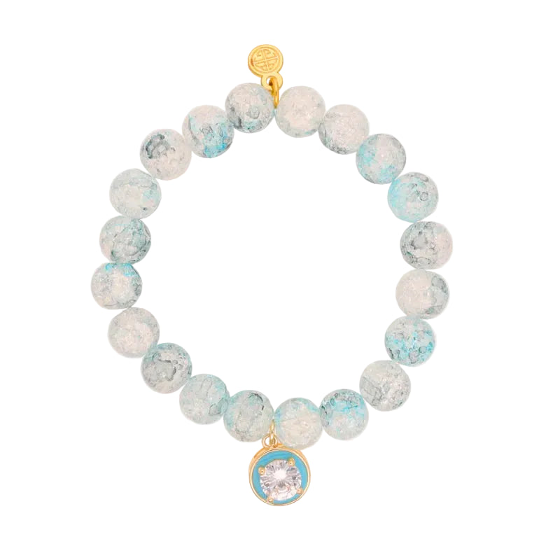 BuDhaGirl Mar Seaglass Bracelet-01-Jewelry-Budhagirl-Market Street Nest, Fashionable Clothing, Shoes and Home Décor Located in Mabank, TX
