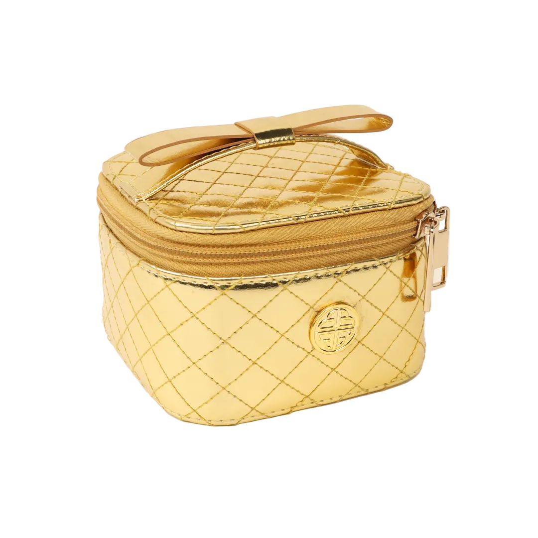BuDhaGirl Tiny Coffret in Gold-Jewelry-Budhagirl-Market Street Nest, Fashionable Clothing, Shoes and Home Décor Located in Mabank, TX
