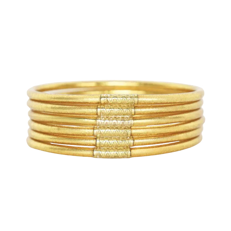 Budhagirl Aura Lumine All Weather Bangles (Set of 6)-01-Jewelry-Budhagirl-Market Street Nest, Fashionable Clothing, Shoes and Home Décor Located in Mabank, TX