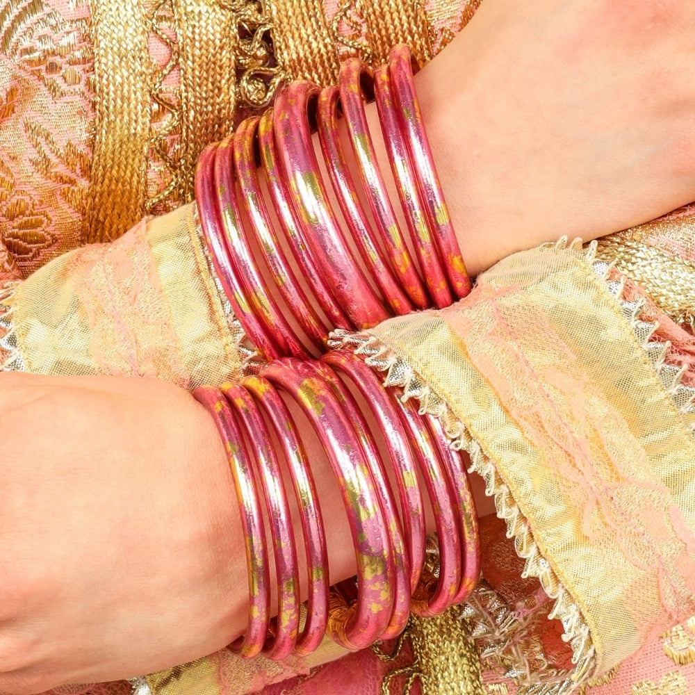 Budhagirl KOI Rose Tzubbie All Weather Bangle® (AWB®)-Bracelets-brighton-Market Street Nest, Fashionable Clothing, Shoes and Home Décor Located in Mabank, TX