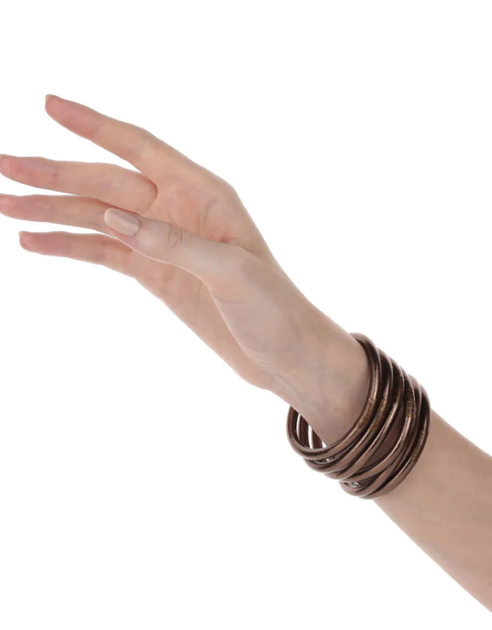 Budhagirl Saddle All Weather Bangles (Set of 6)-01-Jewelry-Budhagirl-Market Street Nest, Fashionable Clothing, Shoes and Home Décor Located in Mabank, TX